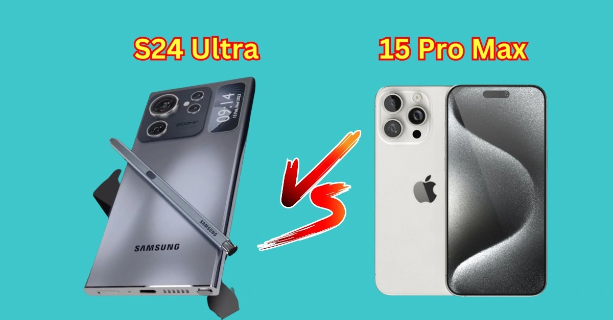 iphone 15 pro max vs samsung s24 ultra plus