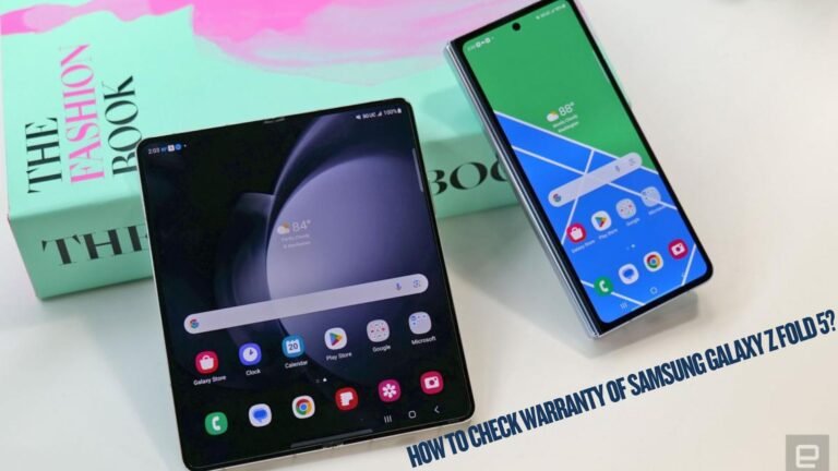 How To Check Warranty Of Samsung Galaxy Z Fold 5 – Easy Guide + Expert Tips (1)