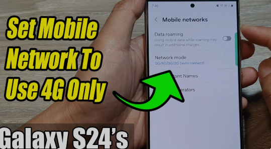 samsung galaxy s24 ultra cellular network connectivity